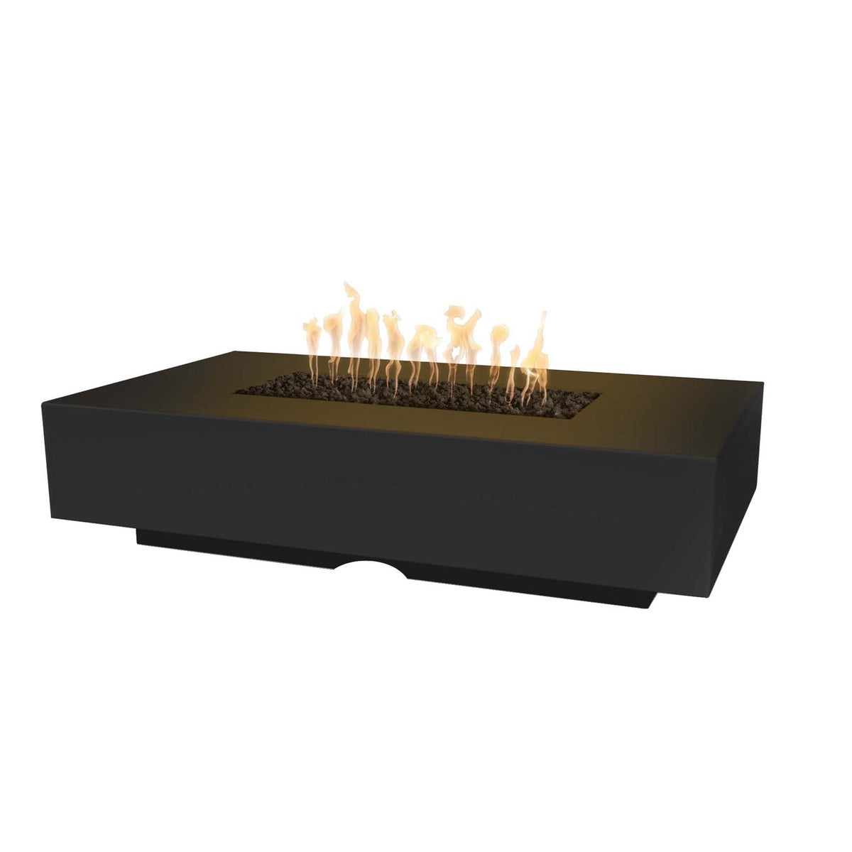 Cabo Linear 56" Powder Coat Fire Pit by The Outdoor Plus