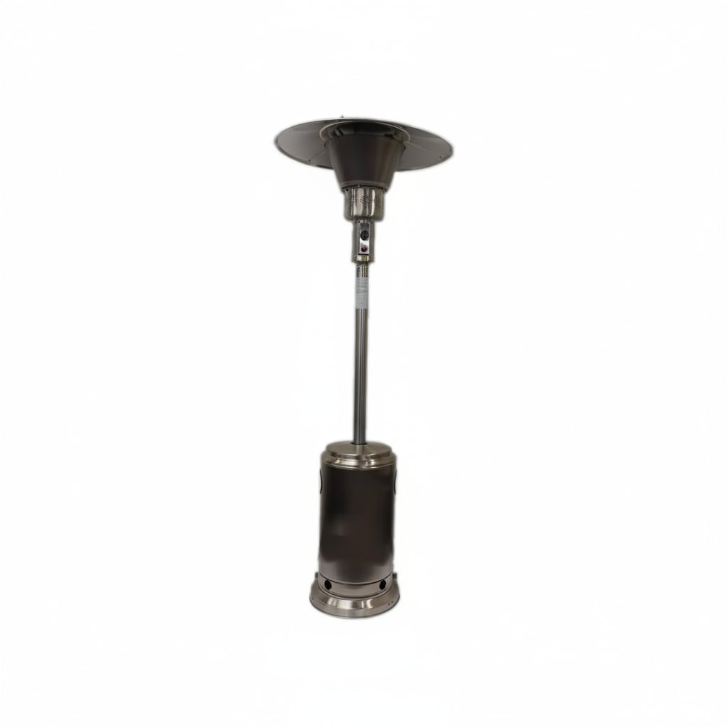 AZ Patio Heaters Commercial Patio Heater in Stainless Steel with 33" Shield