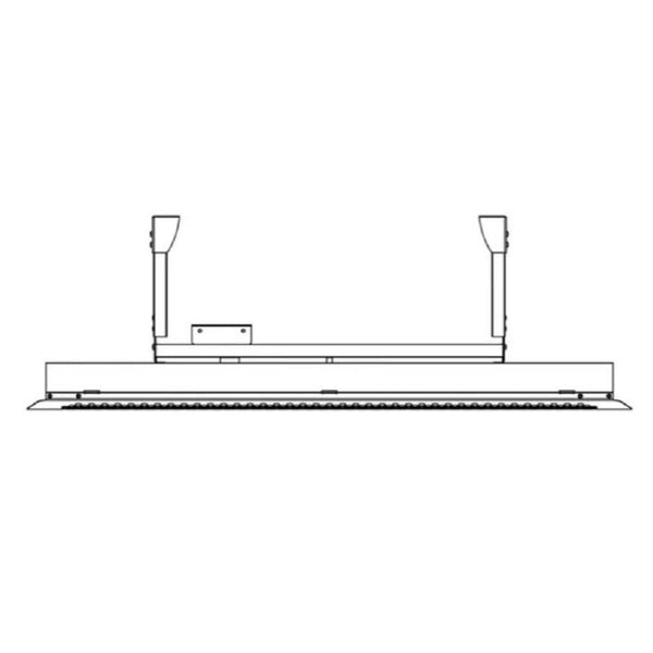 Bromic 36-Inch Ceiling Mount Tube Suspension Kit for Tungsten Electric Heaters