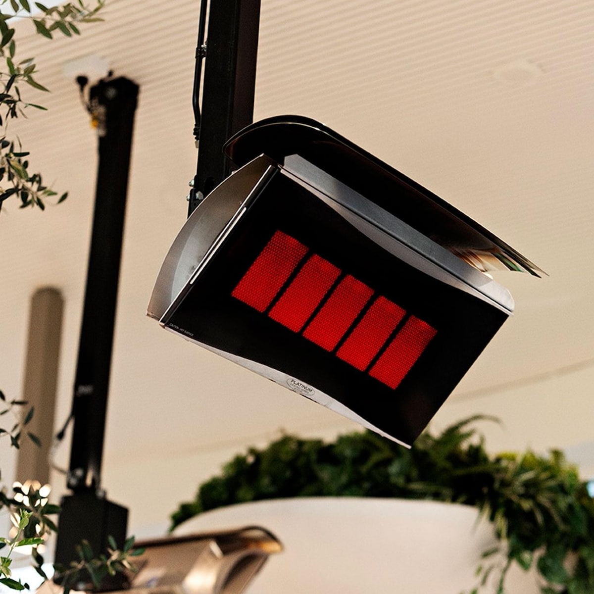 Bromic Smart-Heat Gas Ceiling Pole Mount for Platinum & Tungsten Gas Heaters