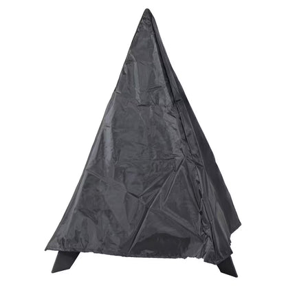 Majestic Pyramid Steel Mesh Wood Burning Fire Bowl Pit