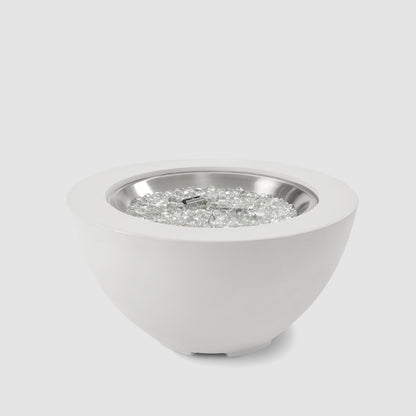 Cove Concrete Bowl Gas Fire Pit