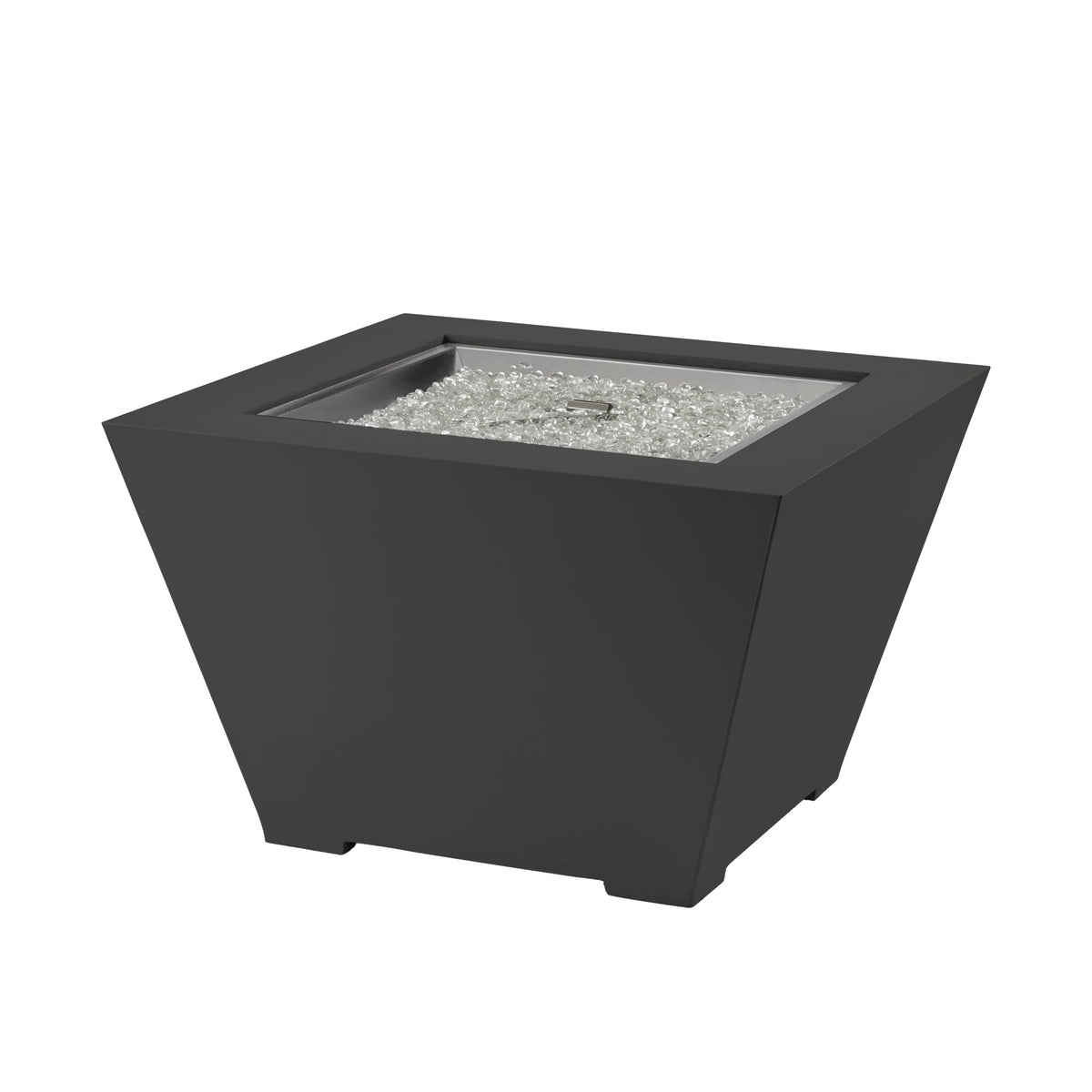Cove Concrete Trapezoid Gas Fire Pit Bowl 37"