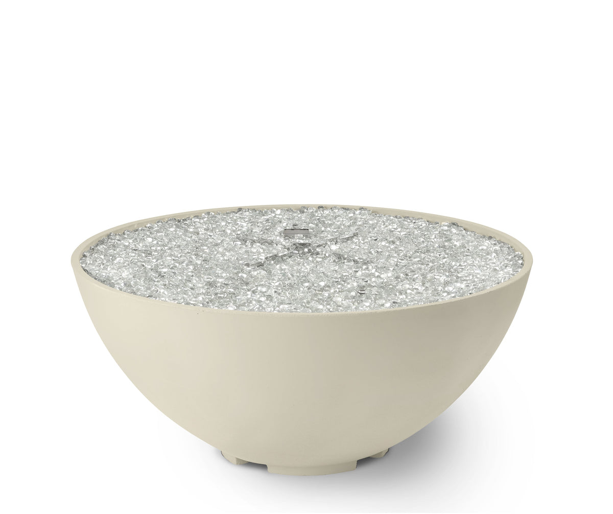 Cove Concrete Edge Gas Fire Pit Bowl 42"