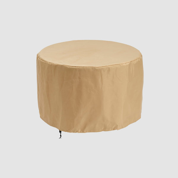 Cove Fire Bowl and Kenwood/Brooks Round Protective Cover