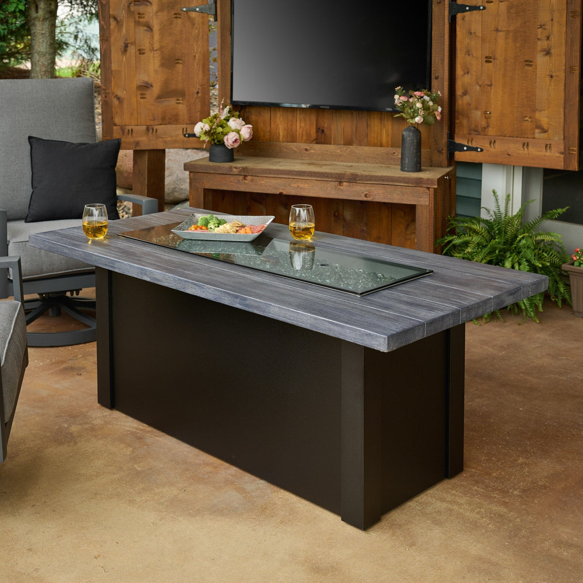 Havenwood 62-Inch Linear Gas Fire Pit Table