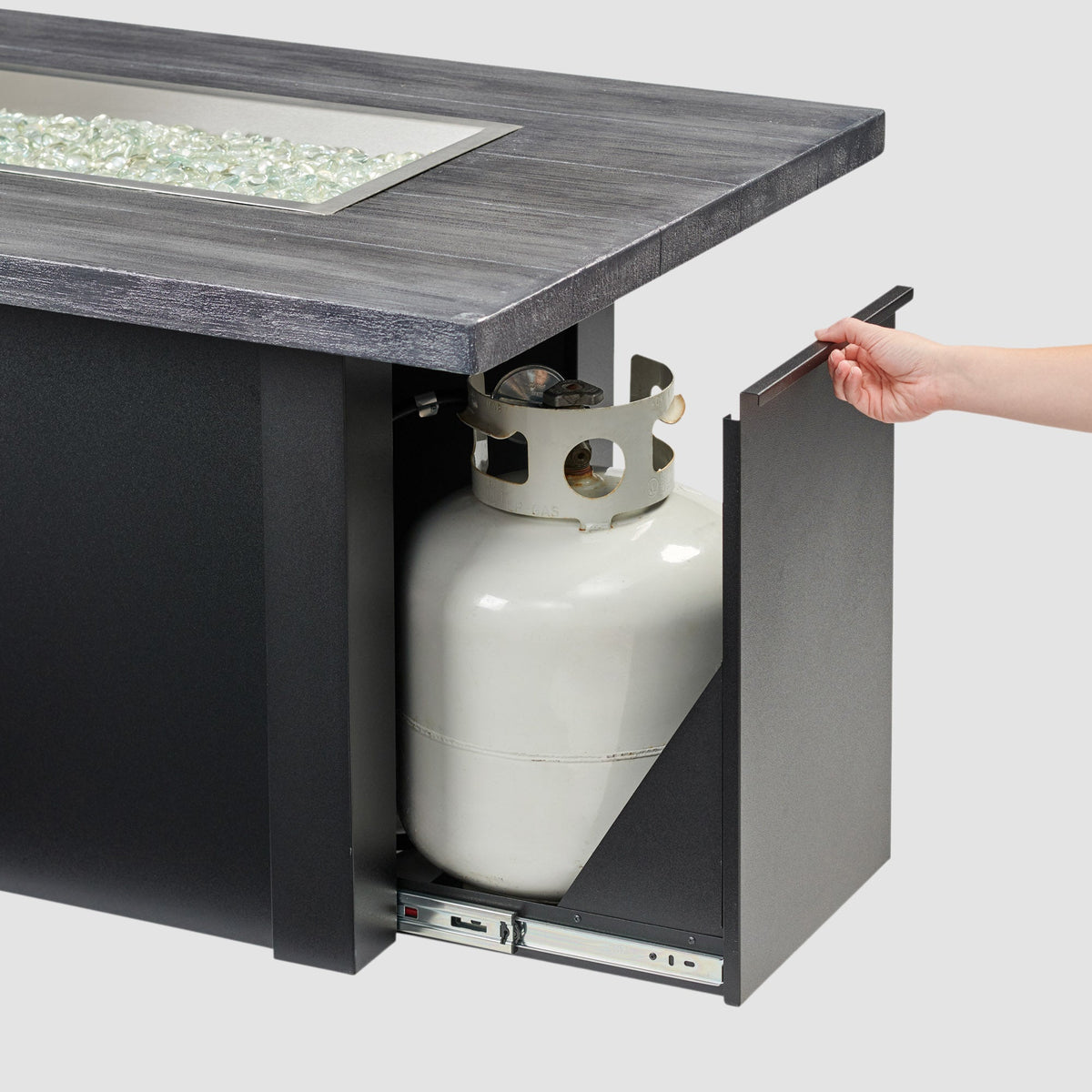 Havenwood 62-Inch Linear Gas Fire Pit Table