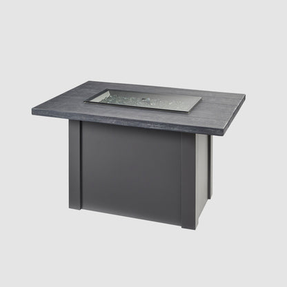 Havenwood 44-Inch Rectangular Gas Fire Pit Table