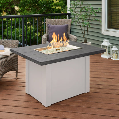 Havenwood 44-Inch Rectangular Gas Fire Pit Table