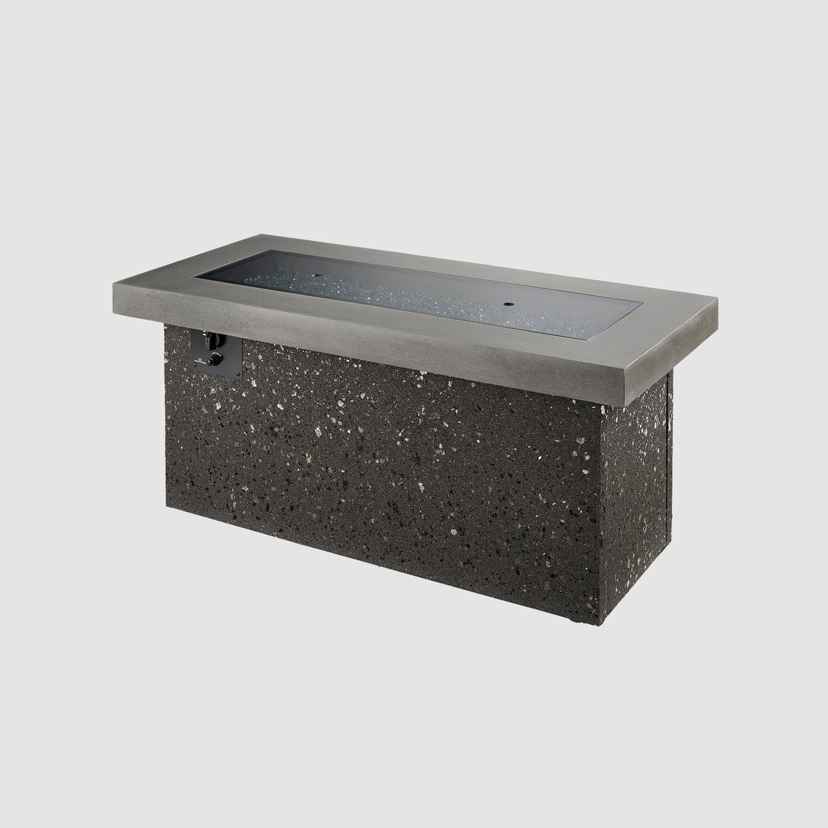Key Largo Linear Gas Fire Pit Table