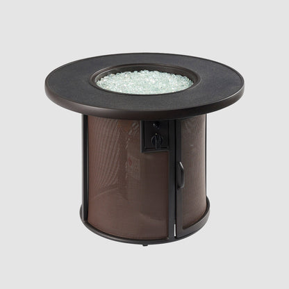 Stonefire Round Gas Fire Pit Table