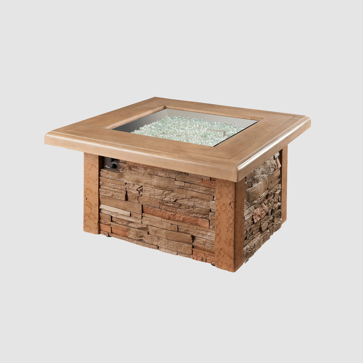 Sierra Square Gas Fire Pit Table