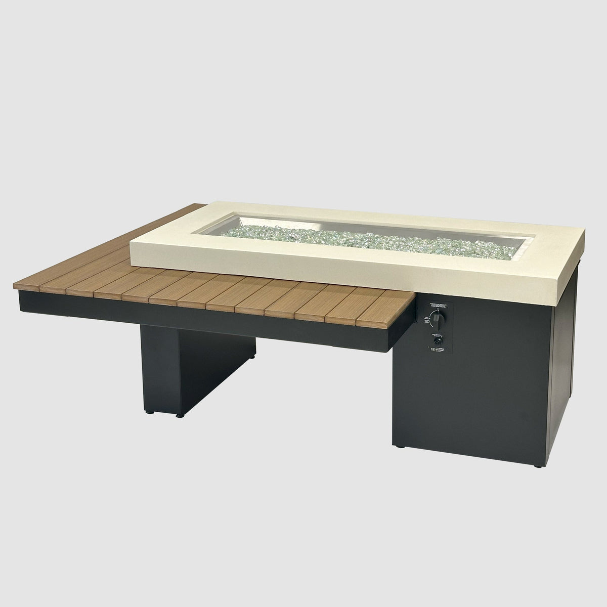 Uptown Linear Gas Fire Pit Table
