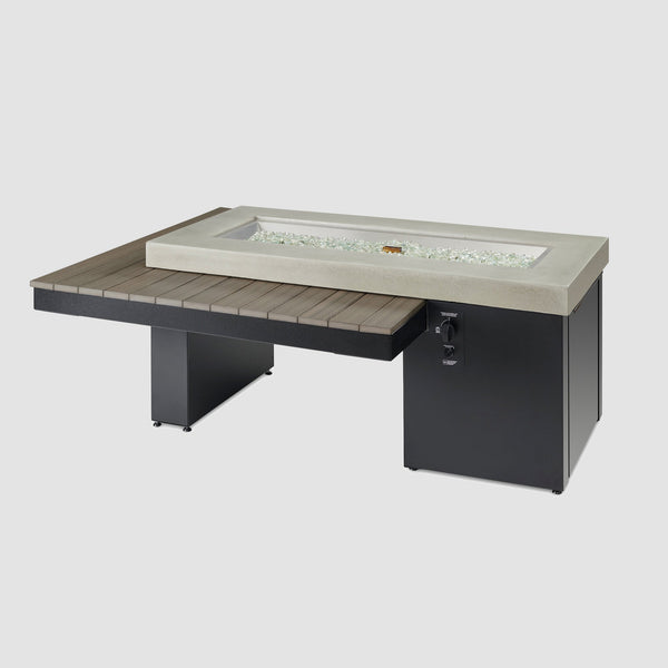 Uptown Linear Gas Fire Pit Table