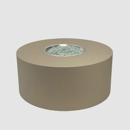 Vosera Round Gas Fire Pit Table