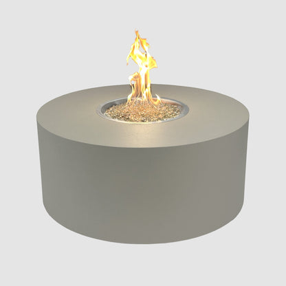 Vosera Round Gas Fire Pit Table