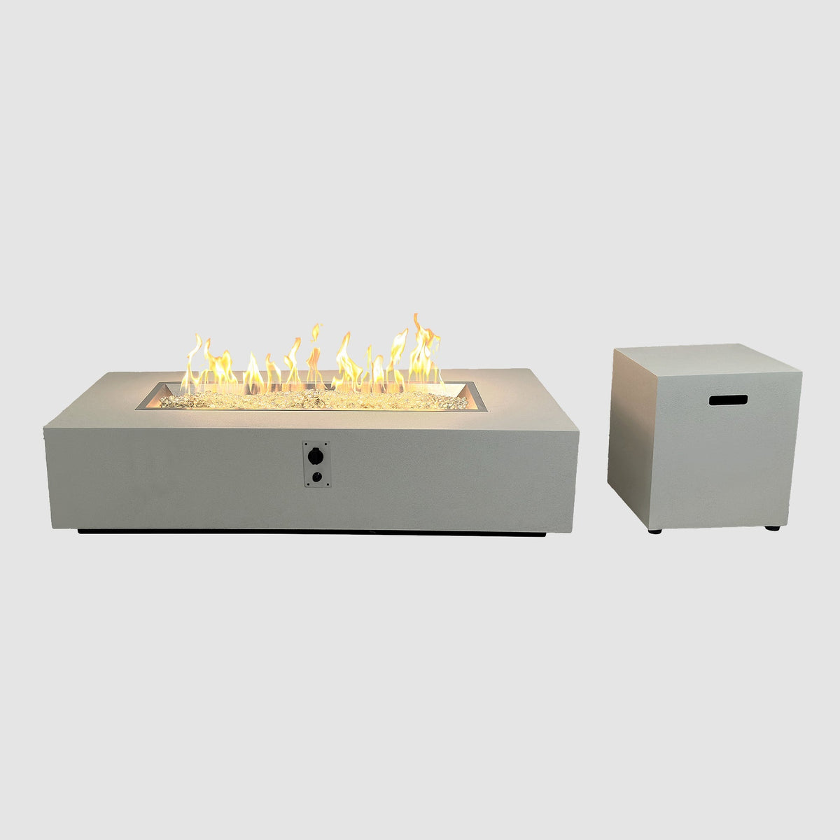 Vosera Linear Gas Fire Pit Table