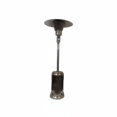 AZ Patio Heaters Commercial Patio Heater in Stainless Steel with 33" Shield