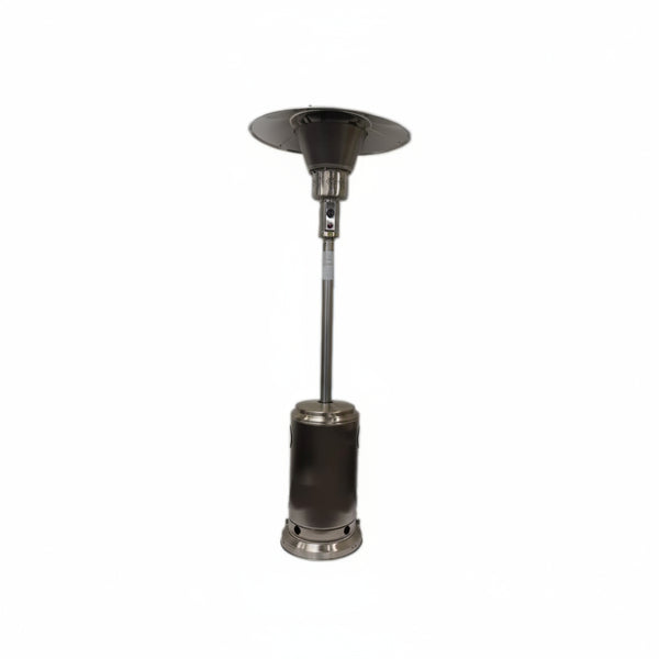 AZ Patio Heaters Commercial Patio Heater in Stainless Steel with 33" Shield