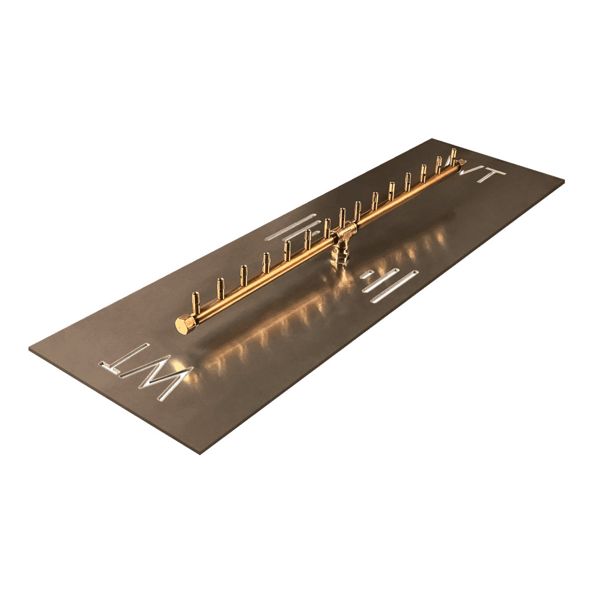 Toplina - Rectangular Concrete Fire Pit Table