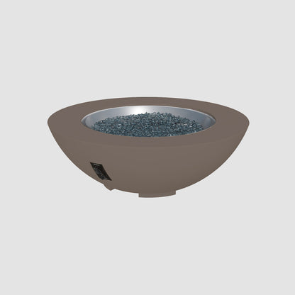 Cove Concrete Bowl Gas Fire Pit
