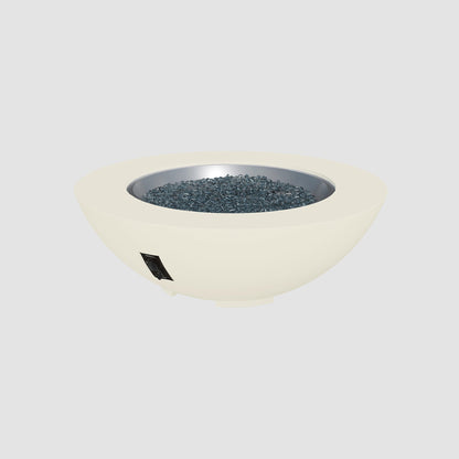 Cove Concrete Bowl Gas Fire Pit