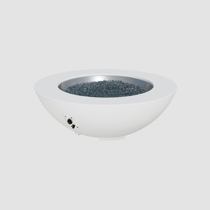 Cove Concrete Bowl Gas Fire Pit