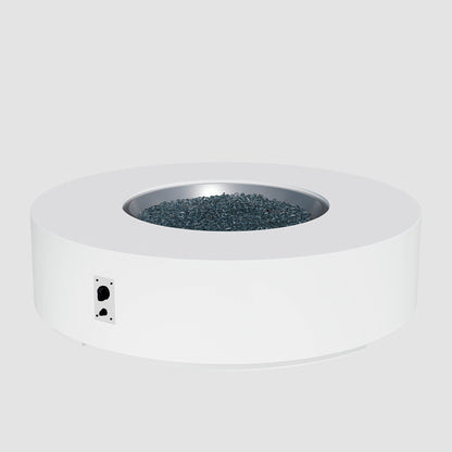 Cove Concrete Round Gas Fire Pit Table
