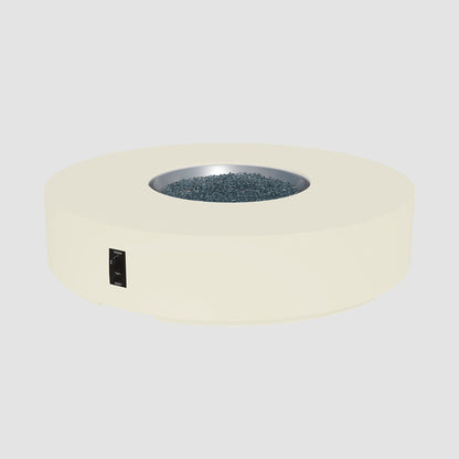 Cove Concrete Round Gas Fire Pit Table