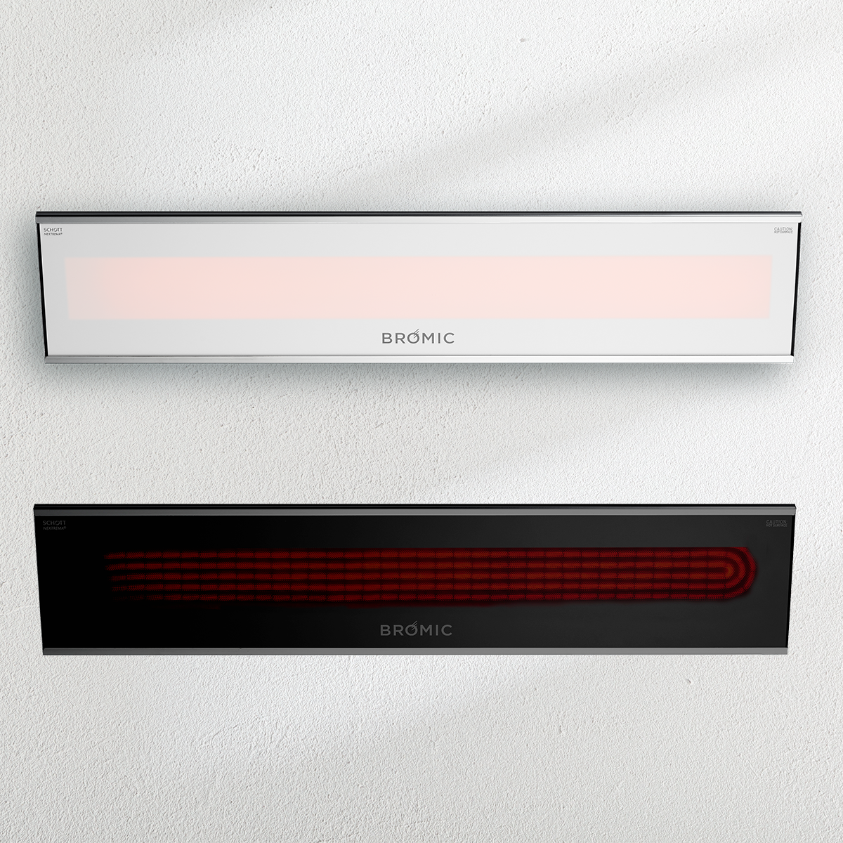Bromic Platinum Smart-Heat Marine Grade 53-Inch 4500W Dual Element Electric Heater