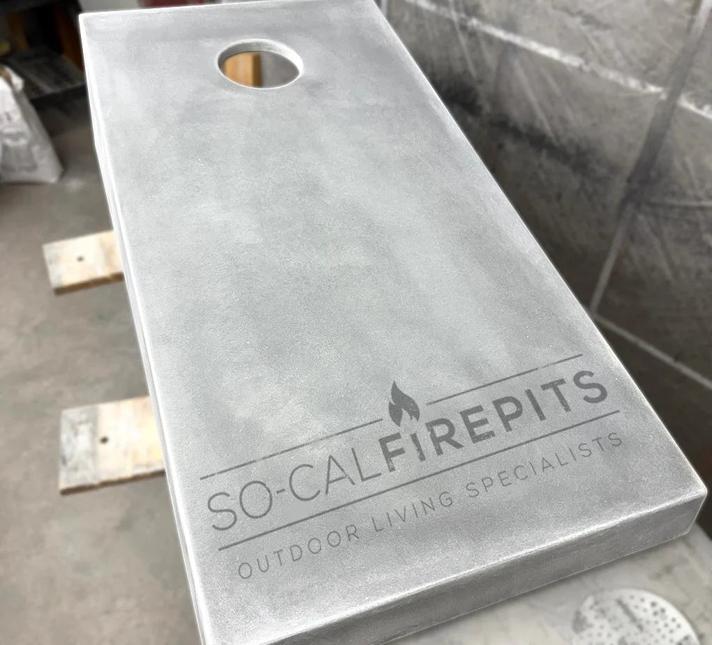 All Weather Cornhole Set. Durable Concrete Cornhole Boards (2 Boards)