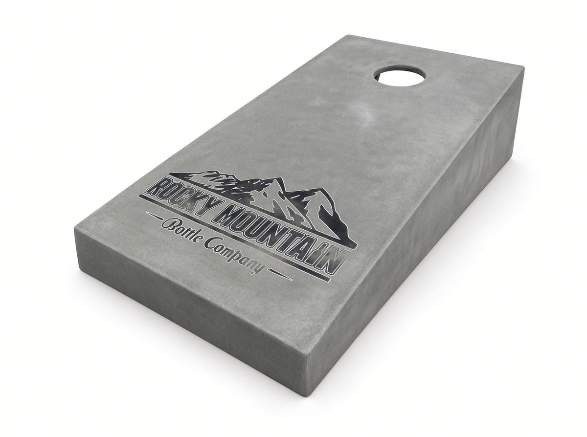 All Weather Cornhole Set. Durable Concrete Cornhole Boards (2 Boards)
