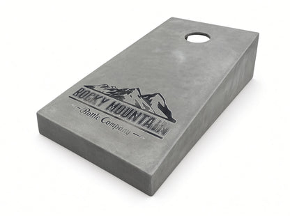 All Weather Cornhole Set. Durable Concrete Cornhole Boards (2 Boards)